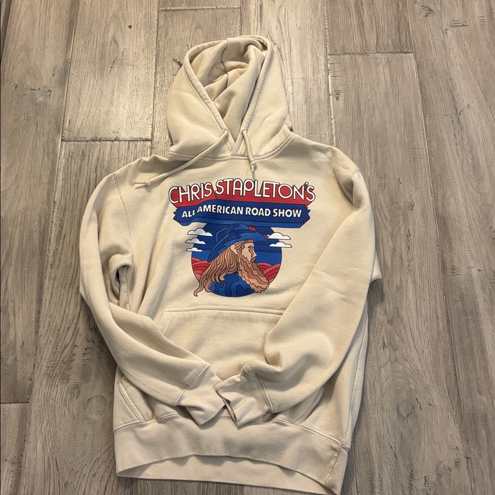 Chris Stapleton's All American Road Show Cream Hoodie
